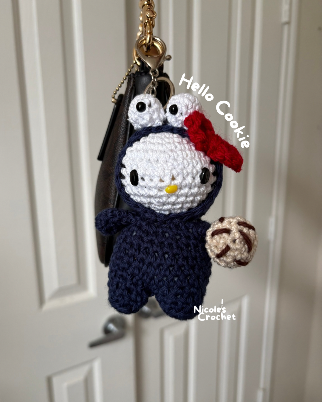 Hello Cookie Keychain